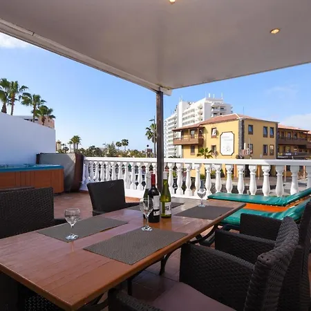 Las Flores 7 - Two Bed With 6-seater Jacuzzi * Playa de las Americas (Tenerife)